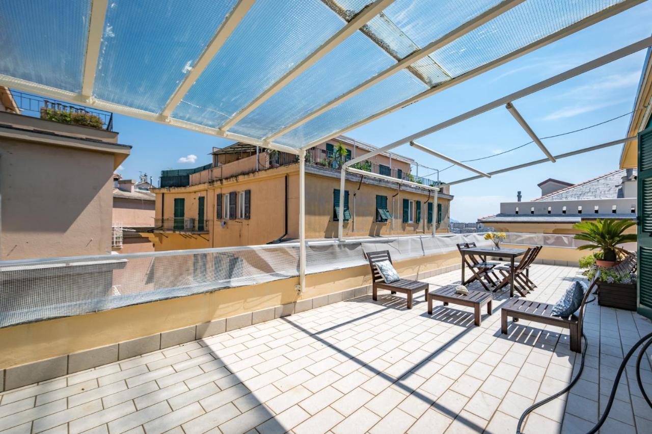 Joivy Penthouse Flat With Terrace Apartment Genoa Exterior photo