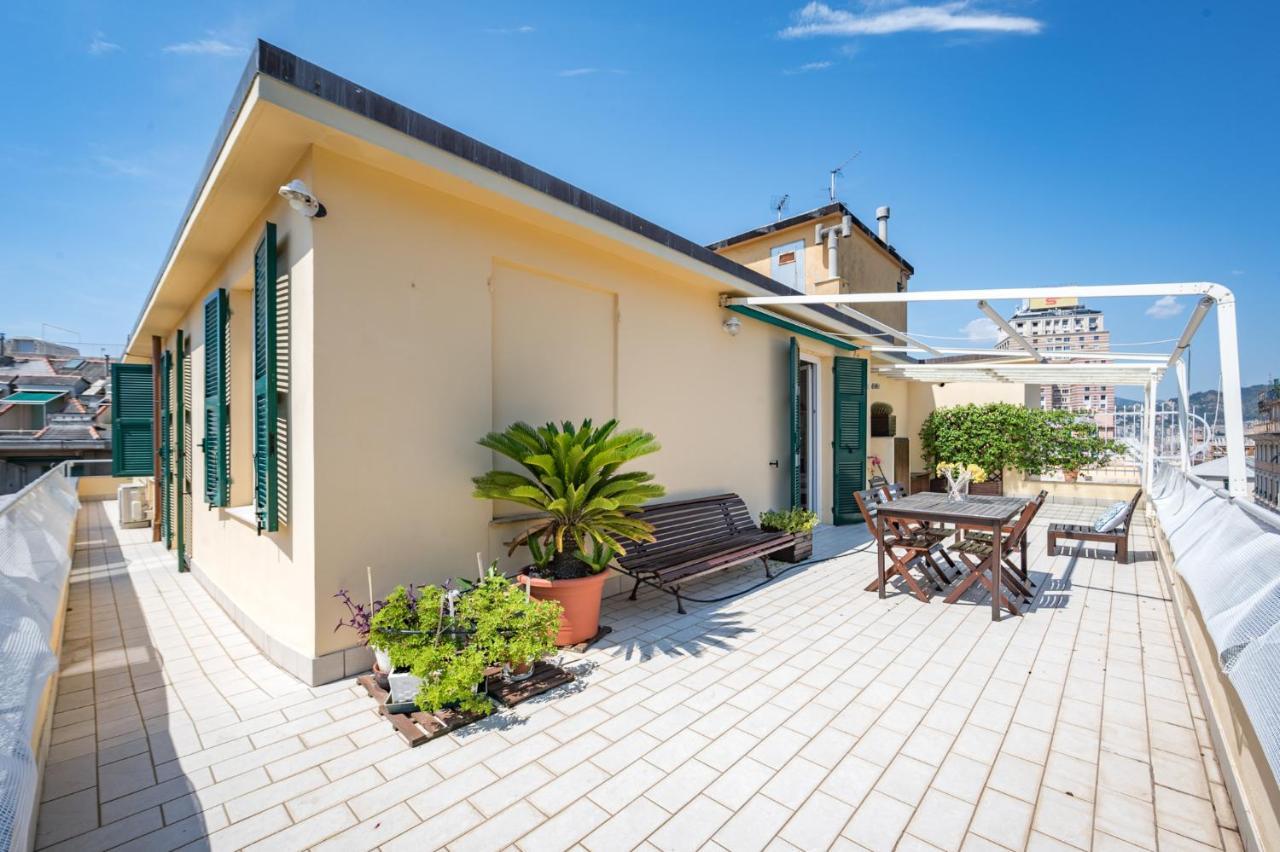Joivy Penthouse Flat With Terrace Apartment Genoa Exterior photo